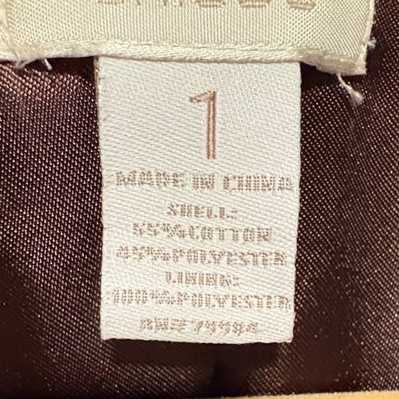 Chico's Brown Sequin Blazer Size 1 - Picture 5 of 7